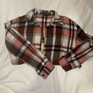 SHEIN Multicolor Plaid Shirt